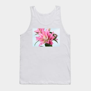 Lilium Roselily Isabella Double Oriental hybrid Lily Tank Top